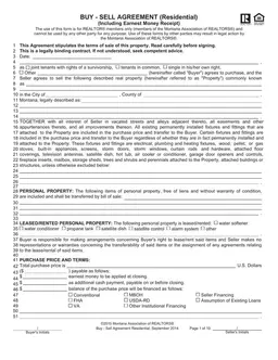 Montana Residential Property Buy-Sell Agreement form preview